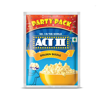 Act II Popcorn Golden Sizzle Party Pack 